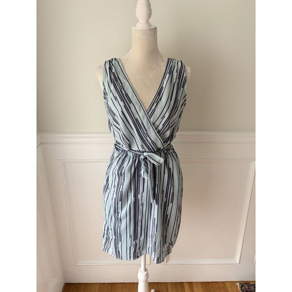 Stitch Fix Collective Concepts Blue Purple Surplice Dress S